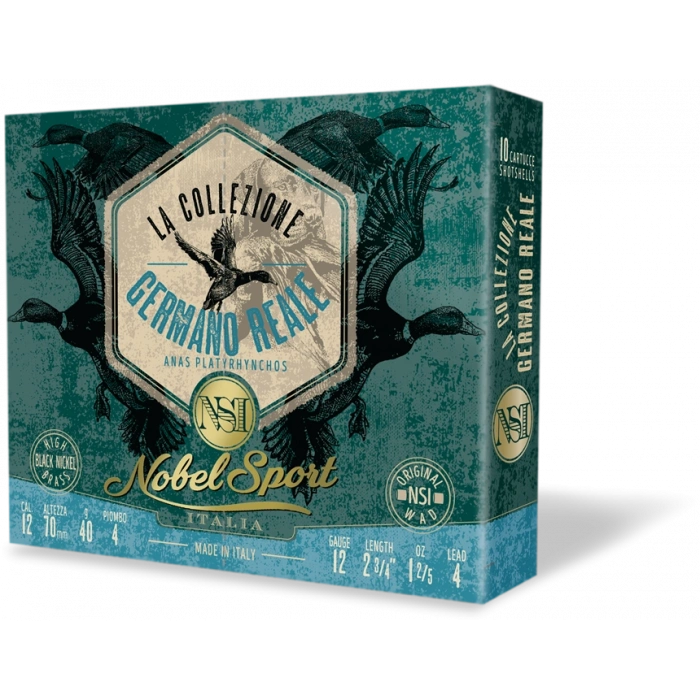 NOBEL SPORT 12 CAL. 40 GR. COLLEZIONE GERMANO REALE AV FİŞEĞİ 4 NO.