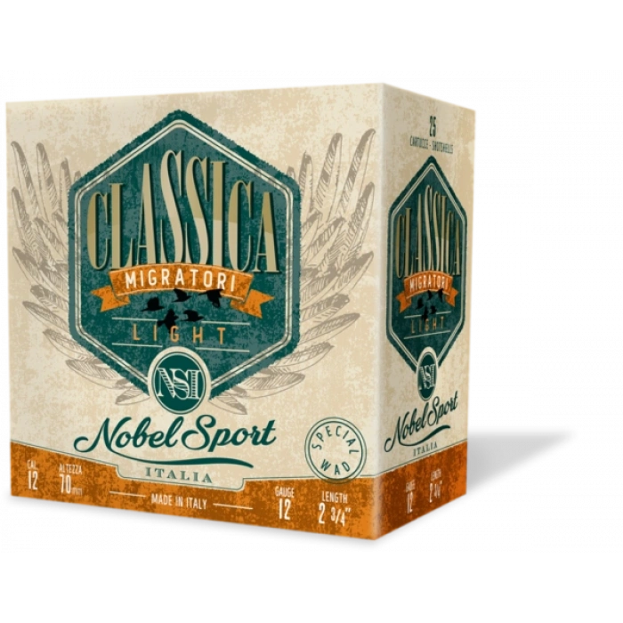 NOBEL SPORT CLASSİCA LİGHT 30 GR. 12.CAL AV FİŞEĞİ
