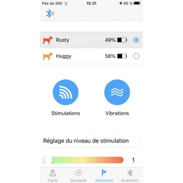 NUMAXES CANİCOM ŞOKLU MİNİ 2 EK TASMA