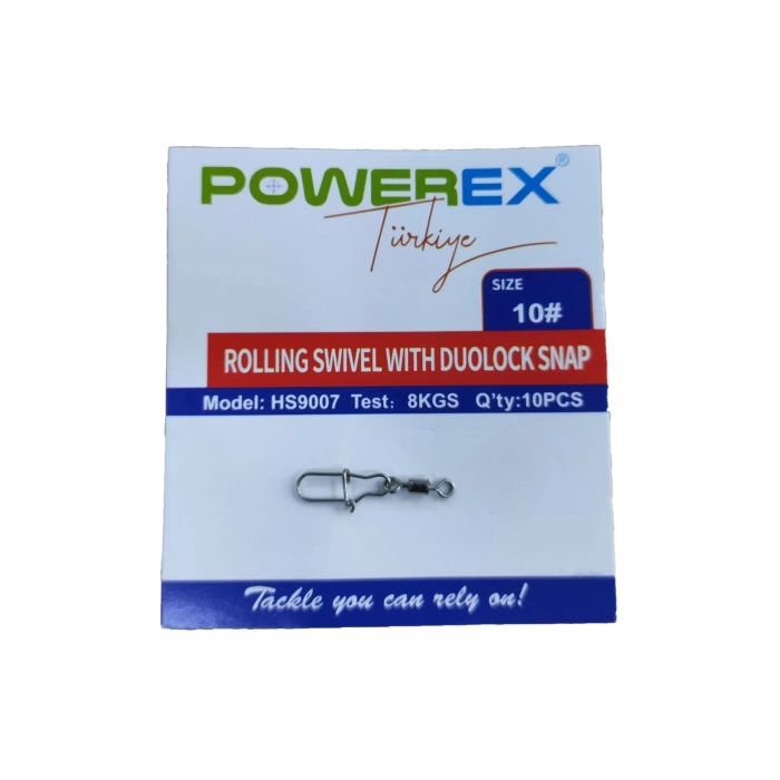 POWEREX HS9007 KİLİTLİ KLİPSLİ FIRDÖNDÜ NO:10