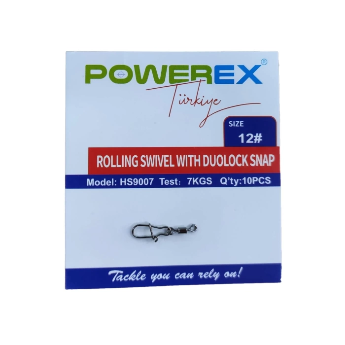 POWEREX HS9007 KİLİTLİ KLİPSLİ FIRDÖNDÜ NO:12