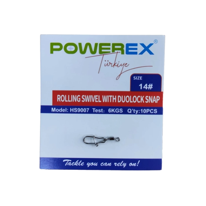 POWEREX HS9007 KİLİTLİ KLİPSLİ FIRDÖNDÜ NO:14