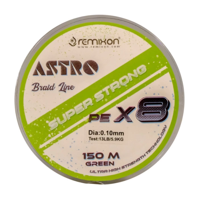 REMİXON ASTRO 8X 0.13MM 150MT,GREEN İP MİSİNA