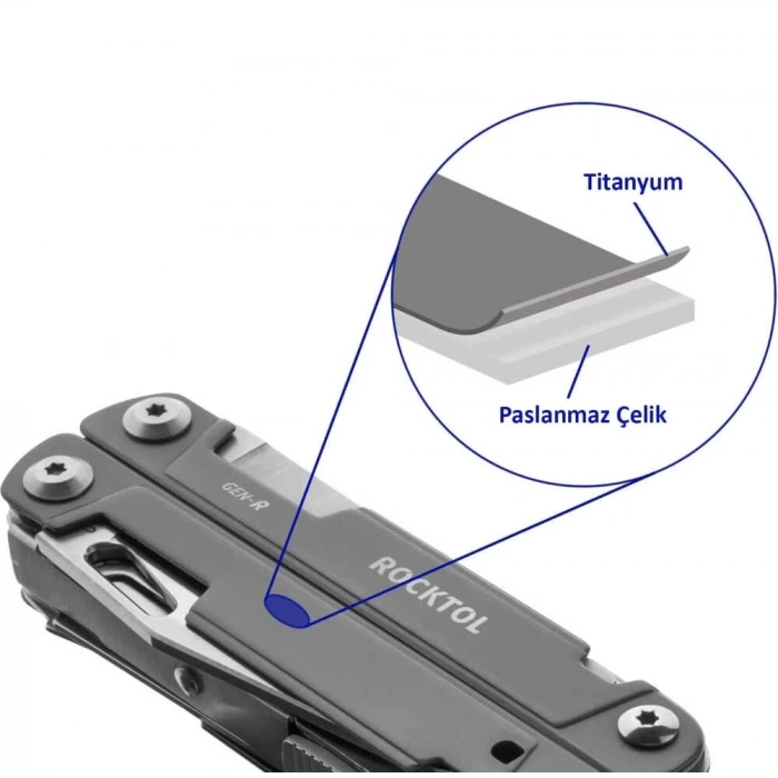 ROCKTOL 27 FONKSİYONLU MULTİTOOL PENSE KILIFLI