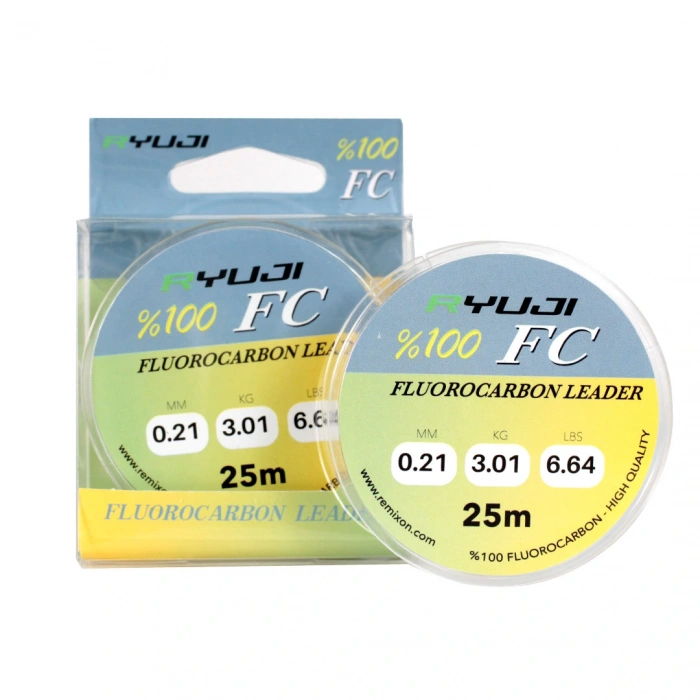 RYUJİ FLUOROCARBON LEADER 25M 0.33MM