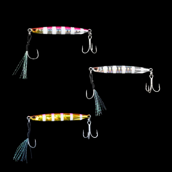 RYUJİ SILENT JIG TRIO, ZEBRA MIX (3 AD)