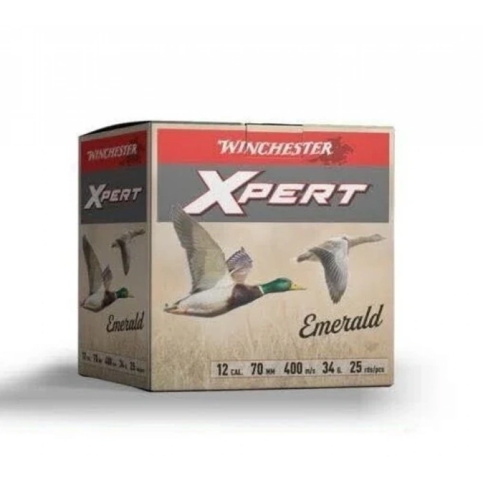 WİNCHESTER (ITALY) XPERT EMERALD 34 GR. AV FİŞEĞİ - 12 CAL.