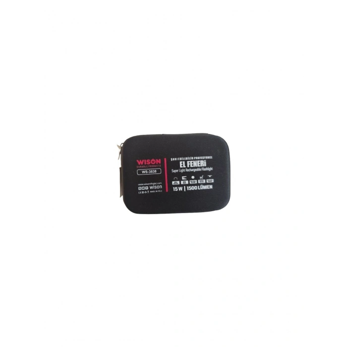 WİSON WS-3838 1500 LÜMEN MIKNATISLI USB ŞARJLI EL FENERİ