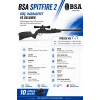 BSA SPİTFİRE 2 SYNTHETİC 10-SHOT HAVALI TÜFEK (3-9X40 MIL-DOT DÜRBÜN HEDİYELİ)