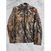 HUNTER AVCILIK SU VE RÜZGAR GEÇİRMEZ KAMUFLAJ ORANGE VE ORMAN DESENLİ SOFTSHELL KIŞLIK MONT
