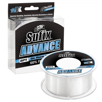 SUFİX ADVANCE 100% FLUOROCARBON OLTA MİSİNASI 0.148MM