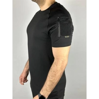 AKN BİSİKLET YAKA KISAKOLLU TAKTİK T-SHİRT 22010