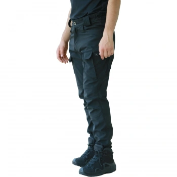 AKN Softshell Kışlık Taktik/Outdoor Pantolon-Siyah