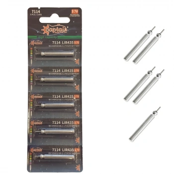 CAPTAİN 7114 FOSFOR VE ŞAMANDRA İÇİN ŞARJ OLAN PİL (1 ADET)