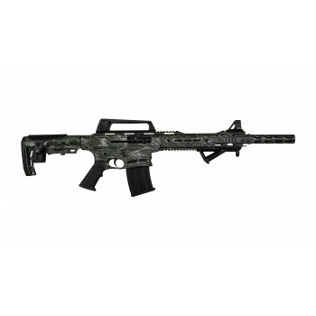 CASTELLO MP6 ŞARJÖRLÜ YARI OTO.YİVSİZ TÜFEK 12 CAL. FULL DESENLİ (DİKEY FİŞEK HAZNELİ)