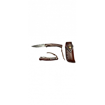 DAMASCUS LİMİTED EDİTİON KIRMIZI GÜL AĞAÇI D-02 ÇAKI