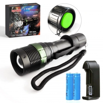 GOLD ORİON EL FENERİ PİLLİ ZOOMLU KM-109