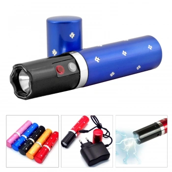 1202 EL FENERİ ŞARJLI ELEKTROŞOKLU RUJ TİPİ