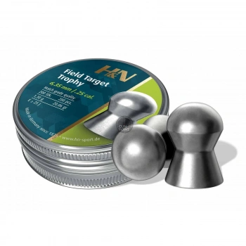 H&N FİELD TARGET TROPHY 6.35MM 20.06GR 200 ADET HAVALI SAÇMA