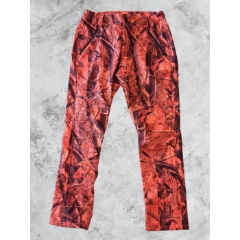 HUNTER KAMUFLAJ ORANGE VE ORMAN DESENLİ SOFTSHEL KAR SU RÜZGAR GEÇİRMEZ PANTOLON