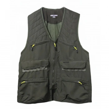 HUNTHİNK PREMİUM HAKİ - HAKİ TURUNCULU AVCI YELEĞİ