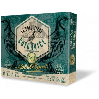 NOBEL SPORT 12 CAL. 37 GR. COLLEZIONE COTURNICE AV FİŞEĞİ 6/7 NO.