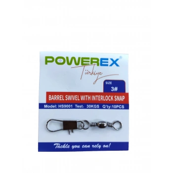 POWEREX  HS9001 PAKETLİ KLİPSLİ FIRDÖNDÜ NO:3