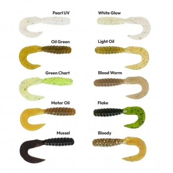 RYUJİ SWİM WORM 5.5 CM KOKULU SİLİKON YEM