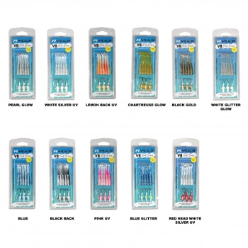 RYUJİ V8 8CM,5.5GR WHİTE SİLVER