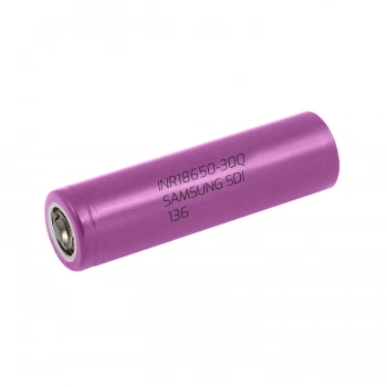 ŞARJLI PİL 3.7V 3000MAH 18650 BAŞLIKLI SAMSUNG 30Q INR-18650