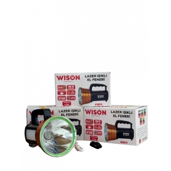 WİSON LAZER IŞIKLI EL FENERİ WS-1455