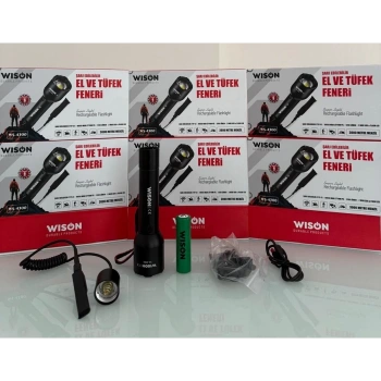 WİSON WS-4300 EL VE TÜFEK FENERİ