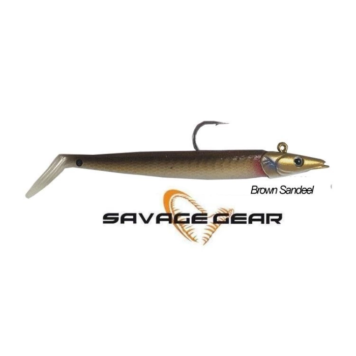 SAVAGE GEAR SANDEEL 12,5 CM 23 GR BROWN