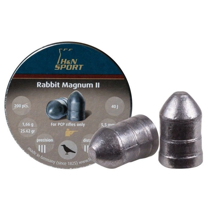 HN RAPPİT MAGNUM II 5,5 MM 25,62 GREİN 1,66 GR 200 ADET