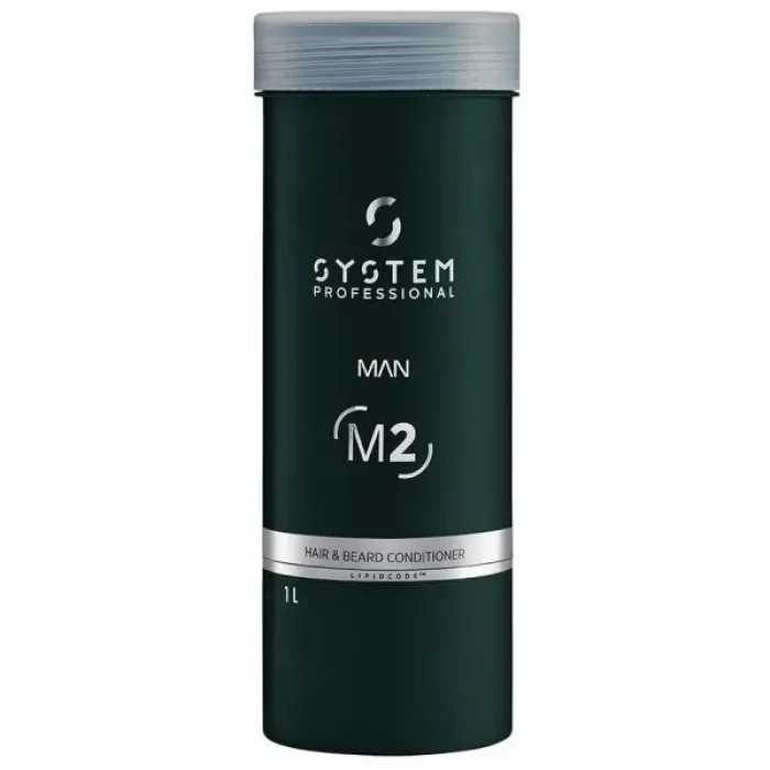 System Professional Man M2 Kepeğe Karşı Saç Sakal Şampuanı 1000ml 4064666006796