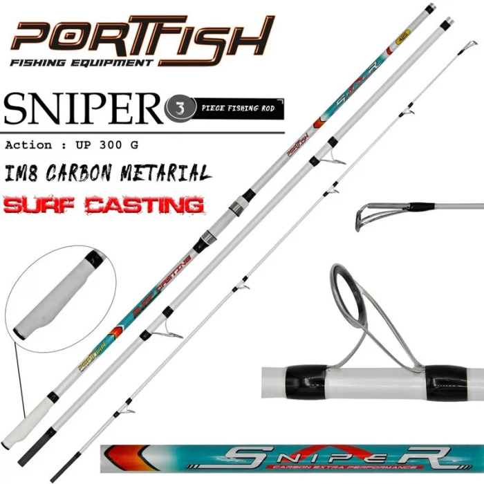 Portfish Sniper 425 cm 3 Parça Surf Kamış