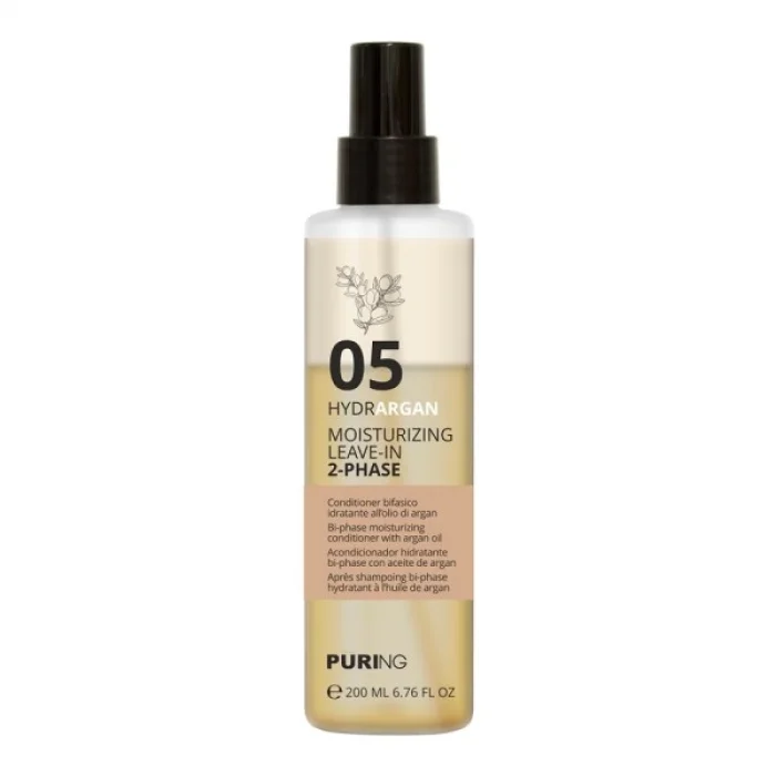 Puring Hydrargan Argan Yağlı Kuru Saçları Nemlendirici Saç Bakım Spreyi 200ml