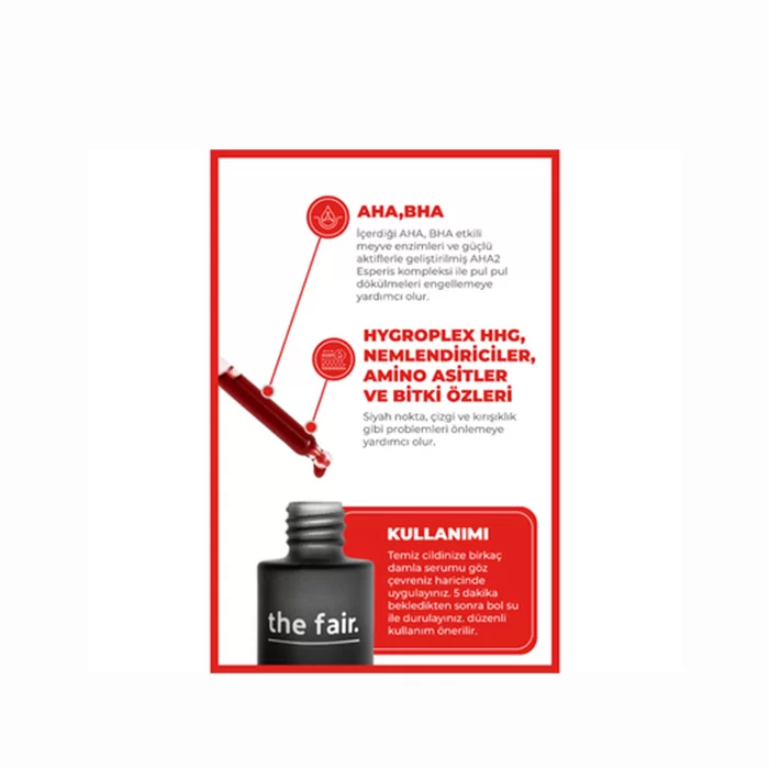 The Fair Ahabha Peel Bright Cilt Bakım Serumu 30ml