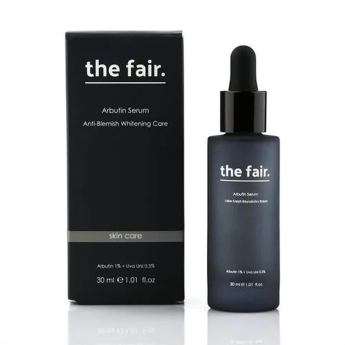 The Fair. Arbutin Cilt Tonu eşitleyici ve Leke Karşıtı Beyazlatıcı Cilt Bakım Serumu 30 ml