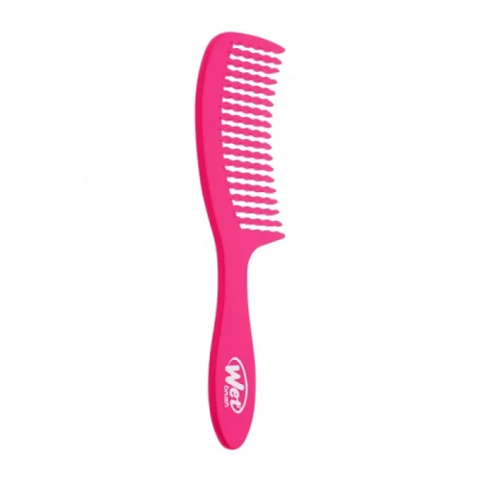 Wet Brush Detangler Comb Saç Dolaşıklık Açıcı Tarak Pembe