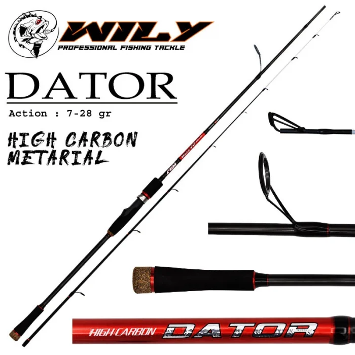 Wily Dator Spin Kamış 240 cm 7-28 gr