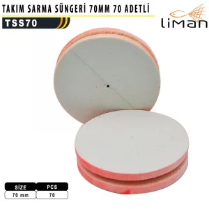 Liman Takım Sarma Süngeri 70 mm - 70 adetli