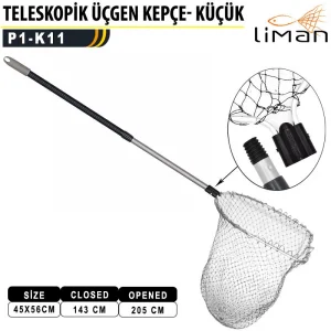 Liman Teleskopik Üçgen Kepçe Küçük