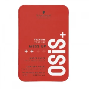 Schwarzkopf Osis+ Mess Up Texture Matte Paste Mat Saç Şekillendirici Gum 100 ml