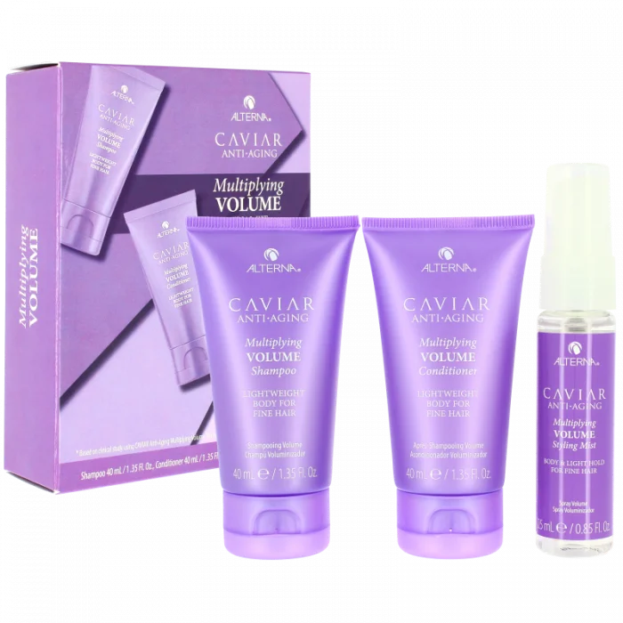 Alterna Caviar Hacim Arttıran Saç Bakım Seti 40+40+25ml 873509028130