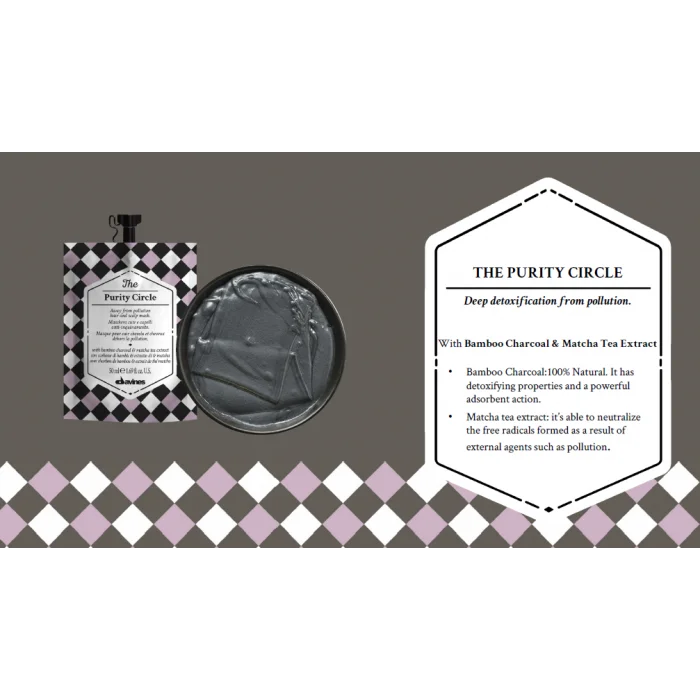 Davines The Purity Circle Arındırıcı Saç Bakım Maskesi 50ml 8004608258179