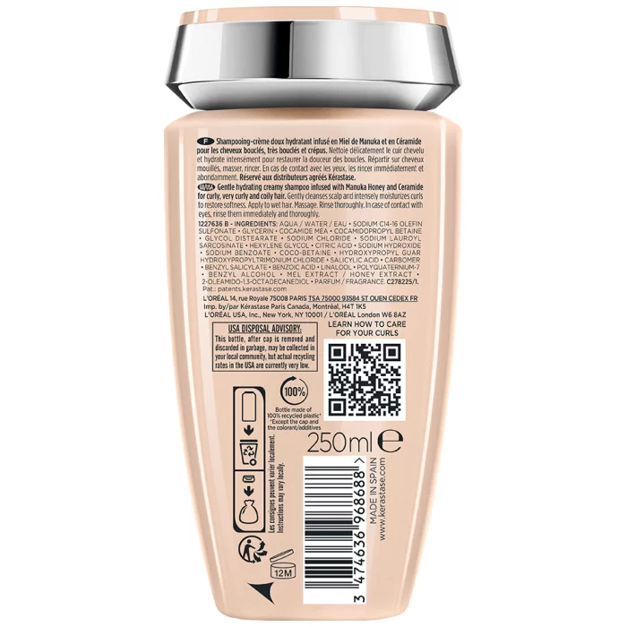 Kerastase Curl Manifesto Hydratation Douceur Şampuan 250ml 3474636968688