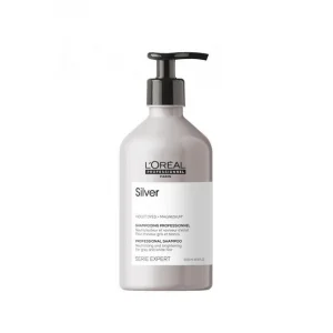Loreal Serie Expert Silver Sarı Gri Beyaz Saçlar Renk Dengeleyici Mor Şampuan 500ml 3474636974269