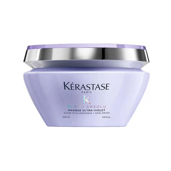 Kerastase Blond Absolu Ultra - Violet - Sarı Ve Gri Saçlar Için Silver Maske 200ml