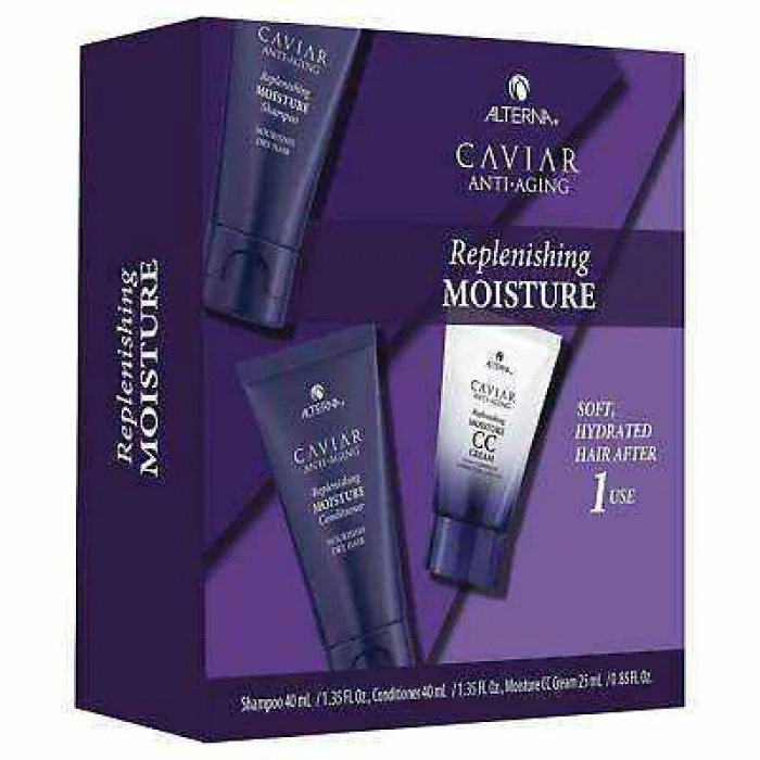 Alterna Caviar Yenileyen Nemlendirici Saç Bakım Seti 40+40+25ml 873509028123